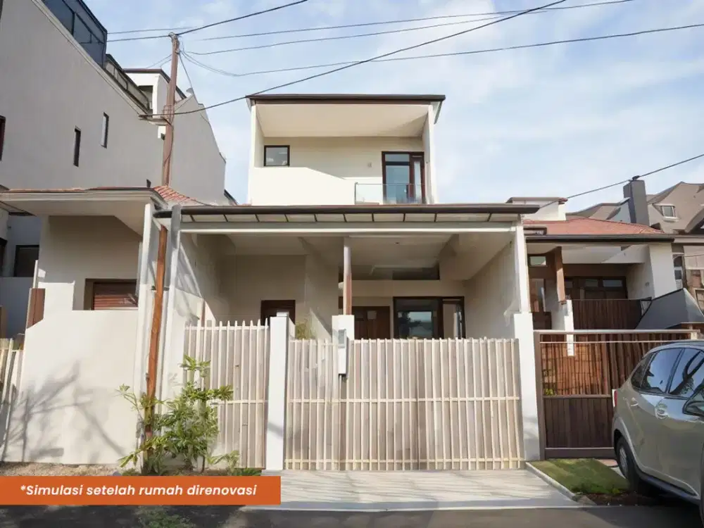 Rumah Seken Strategis 10 Menit ke RS Hermina Bogor Siap Huni J-13139