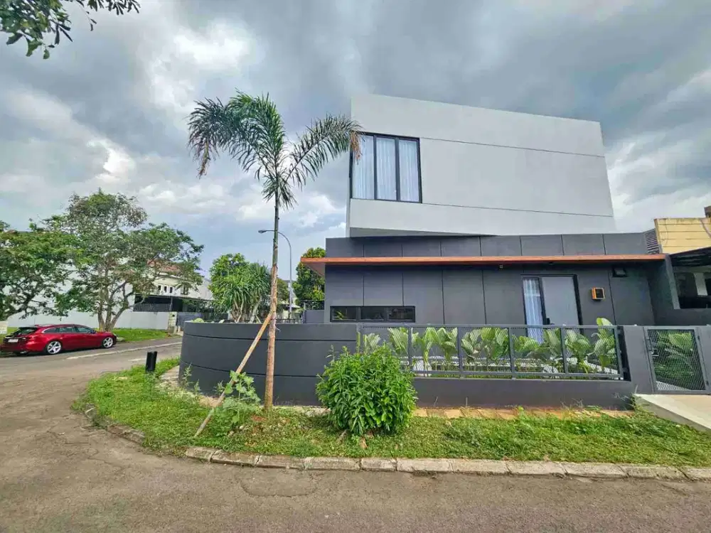 Dijual cepat rumah mewah baru bangun siap huni di Kencana Loka-BSD