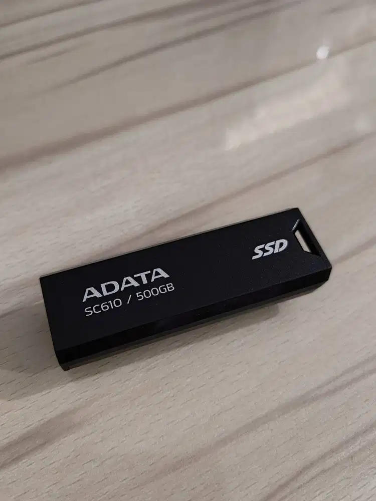 Portable SSD External Adata SC610 500GB Second Normal Like New Gan