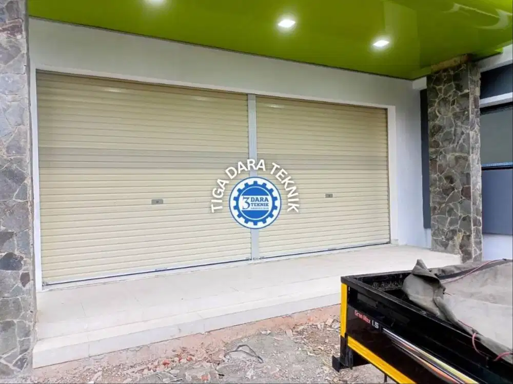 Gerbang Pintu Pertokoan Rollingdoor / Folding gate ahli pasang serpis