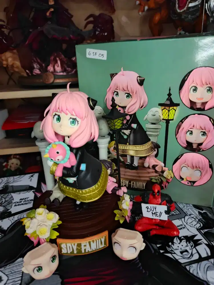 Statue Spy x Family Anya Forger Six Star Studio Design recast LED