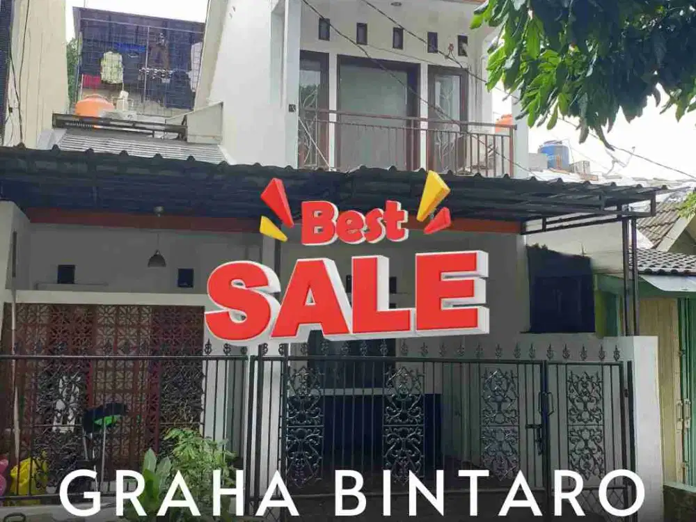 Dijual Paling Murah Jarang Ada Siap Huni Di Graha Bintaro Jaya Tangsel