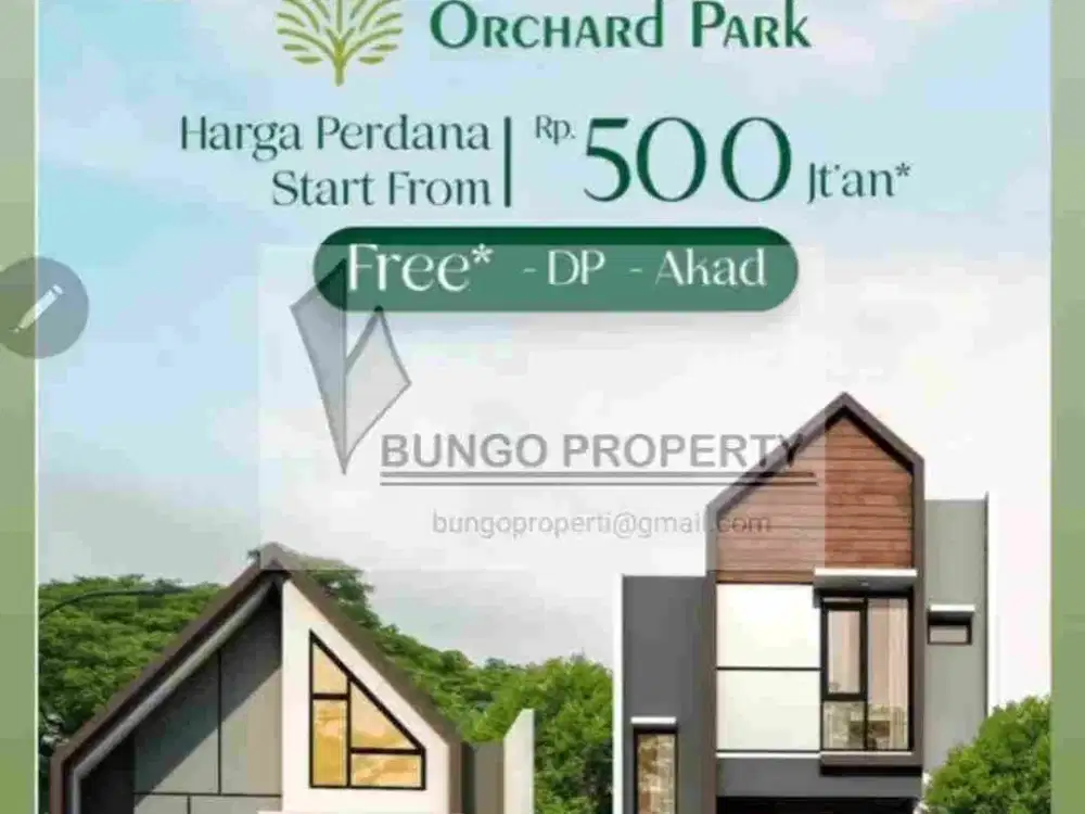Orchard park serpong natura city bayar 10 juta punya rumah