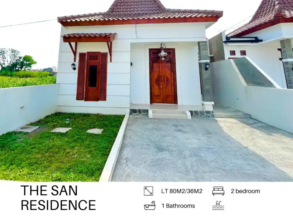 Terbaik di Prambanan, Rumah Murah Ala Joglo 300 Jutaan Saja