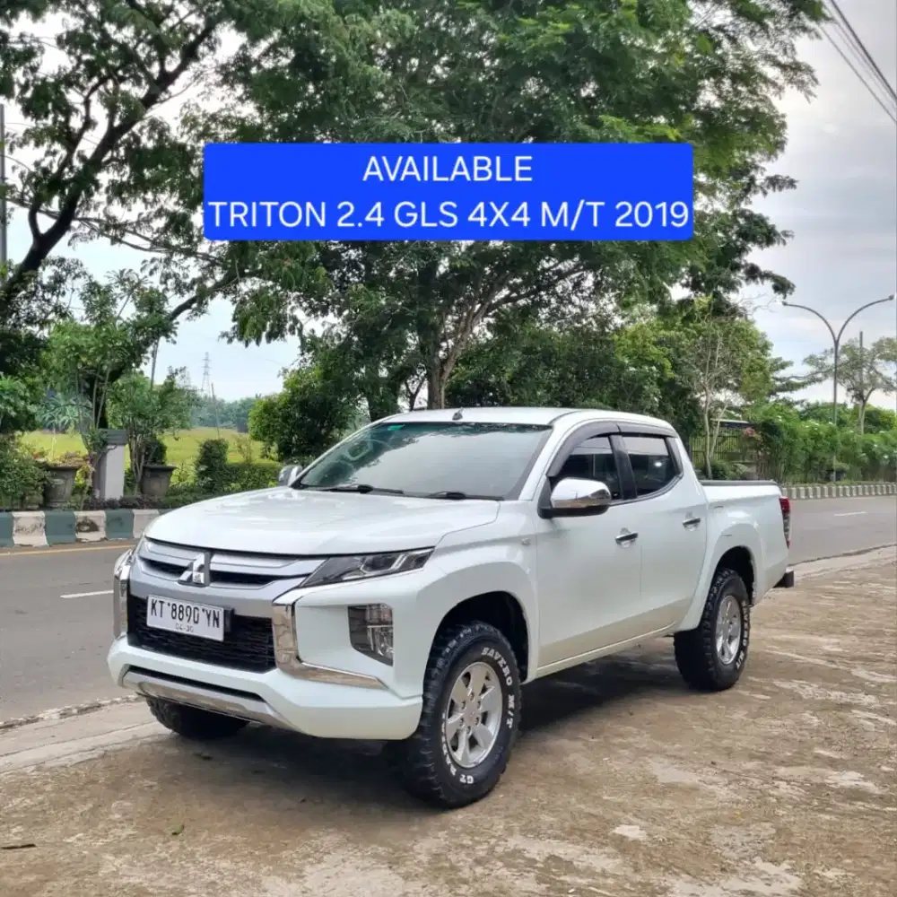 Mitsubishi Triton 2.4 GLS 4X4 M/T 2019