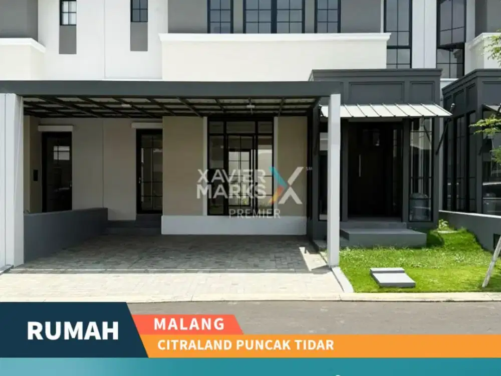 Dijual Rumah Kawasan Premium di Citraland Puncak Tidar Malang