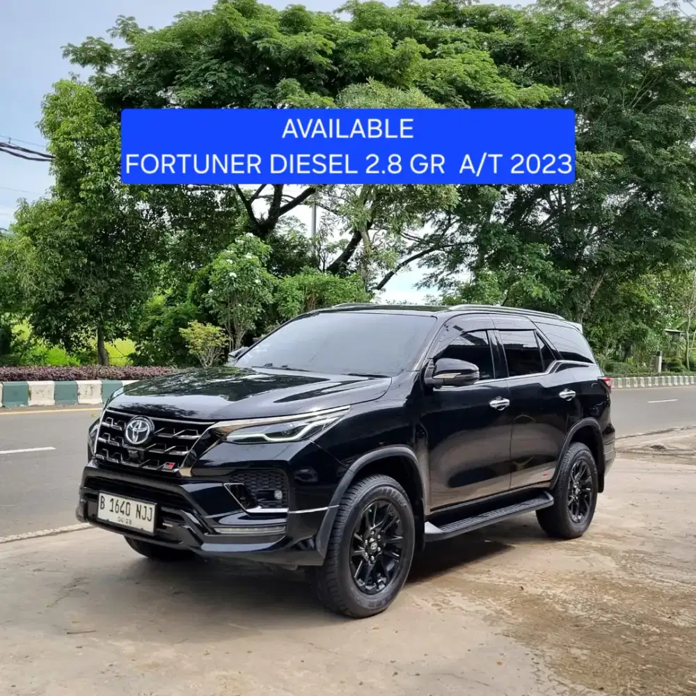 Toyota Fortuner 2.8 VRZ GR 4X2 A/T 2023