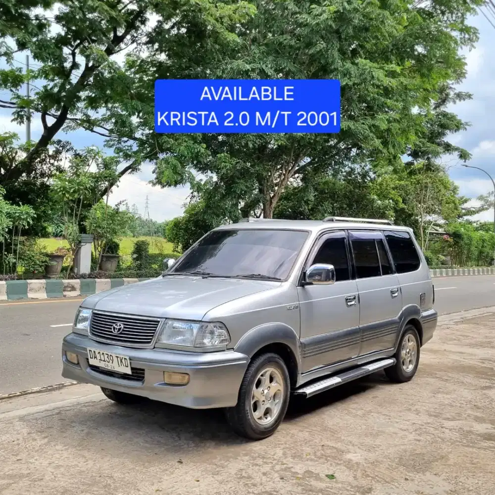 Toyota Kijang Krista 2.0 M/T 2001