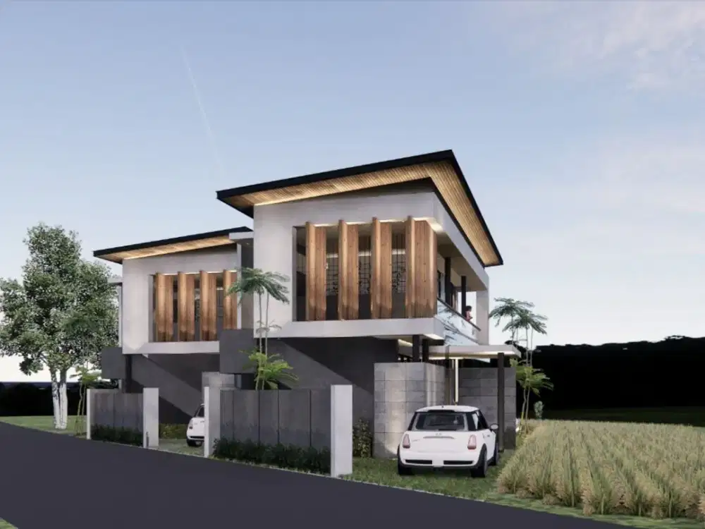 Dijual 2 Unit Villa The Double R Tabanan Bali Sunset View