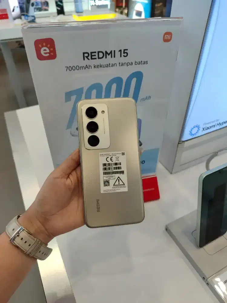 Redmi 15 battrre besar 7000mAh ram besar 16GB bisa cicilan tanpa kartu