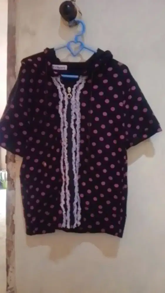 Baju sliting lengan pendek