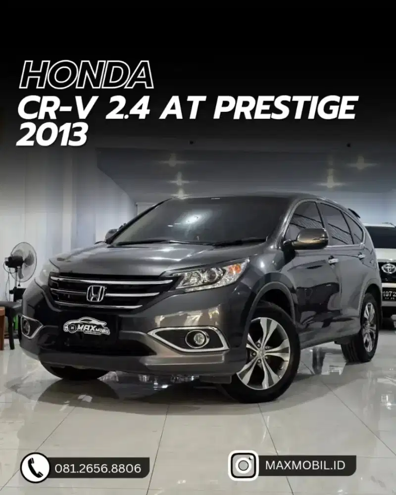[ODO 20RB‼️] HONDA CR-V 2.4 PRESTIGE AT 2013 PEMAKAIAN 2014 CRV