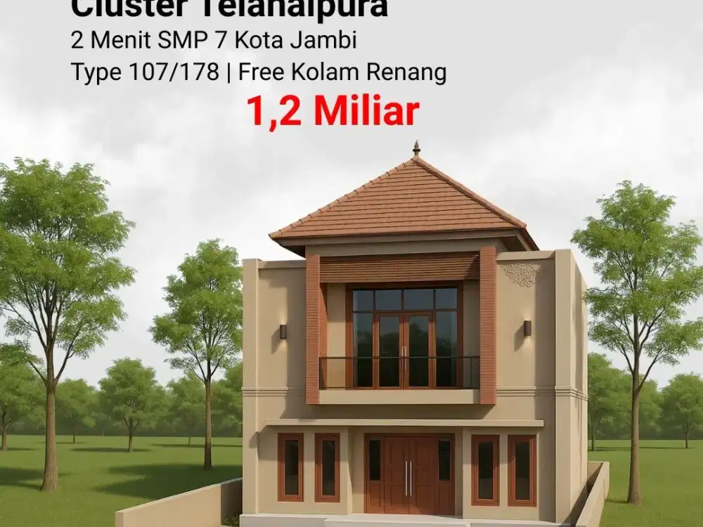 Jual Rumah Siap Bangun Telanai