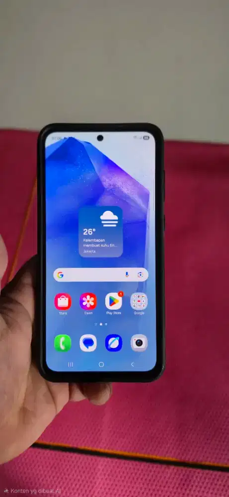 Samsung A55 5G 8/256 mulus bonus charger & case, ANDROID 16 One UI 8.0