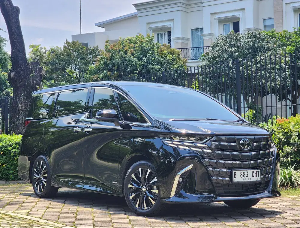 KM.15.RB|FULL PPF| ALPHARD G HYBRID 2024 HITAM RASA BARU PERFECT !!