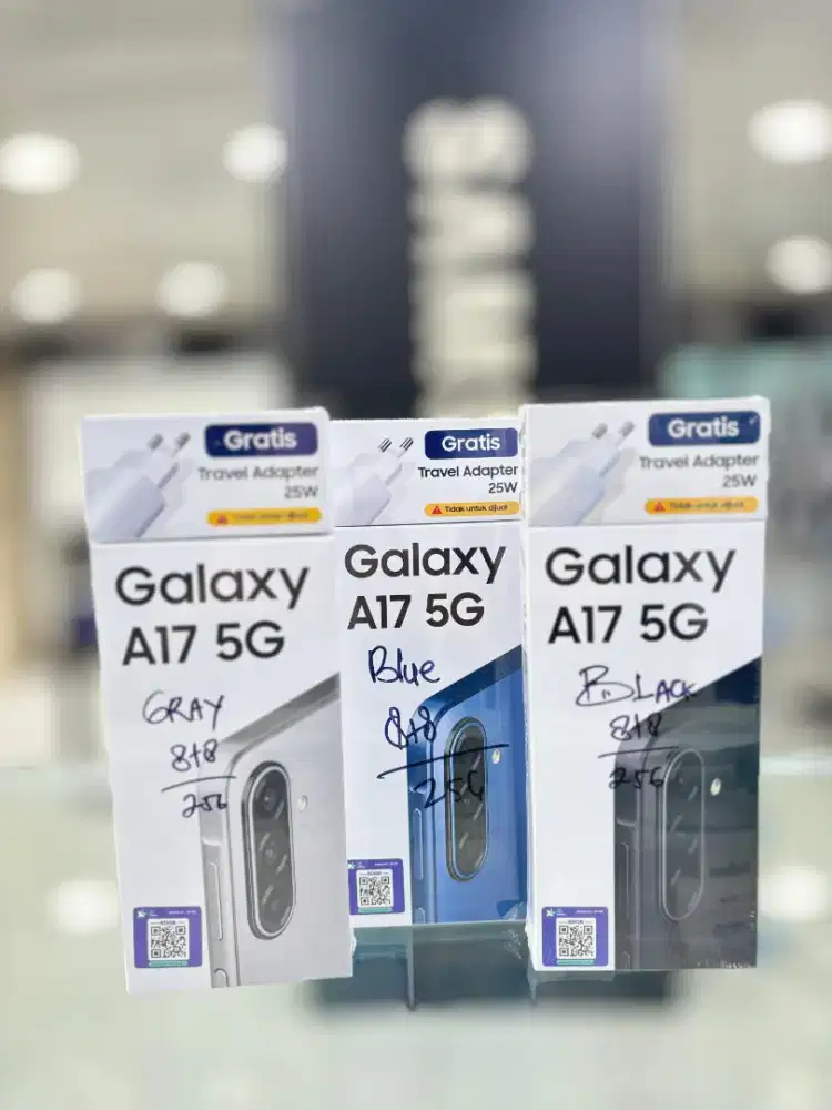 BARU!! SAMSUNG A17 5G 8+8/256 GB BERGARANSI 1 TAHUN