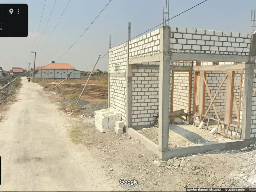 Tanah murah Palebon Duduksampeyan Gresik Jual cpt B.U Poll pinggir jalan