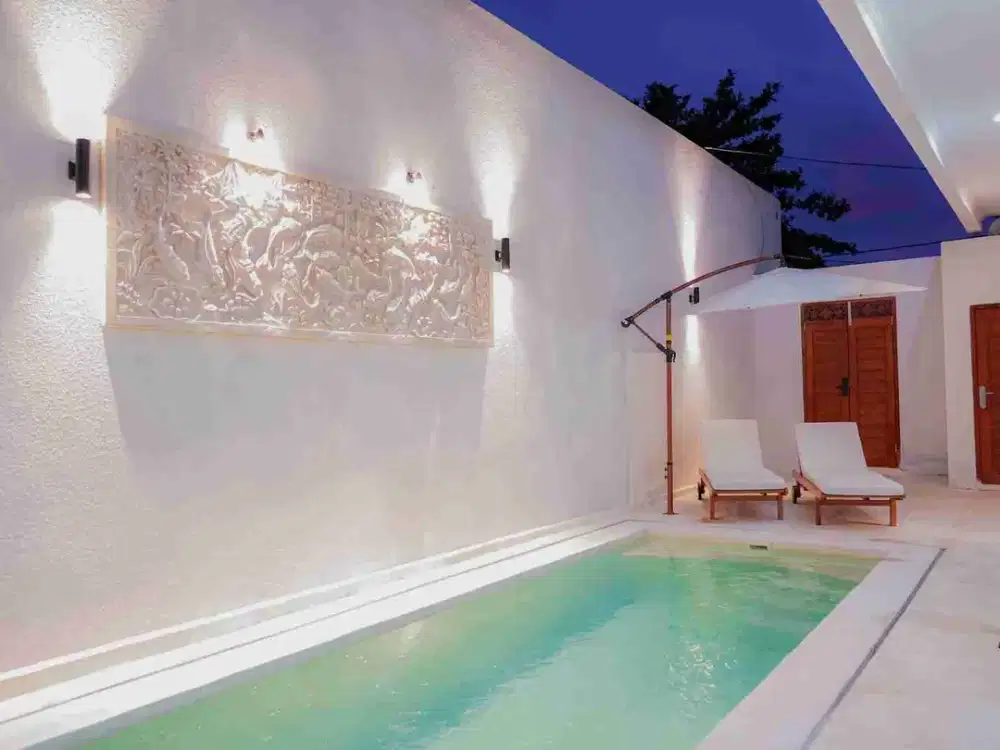 dijual villa lantai 2 lokasi kerobokan canggu