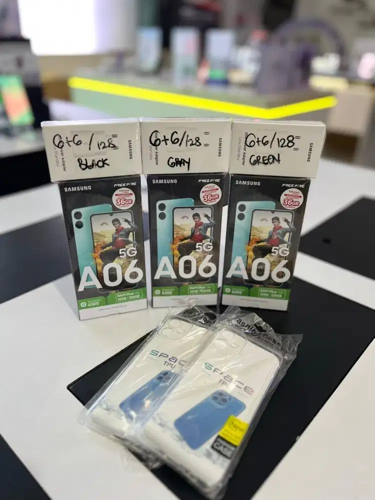 Promo Samsung A06 5G Ram 6+6/128 GB FREE CASING