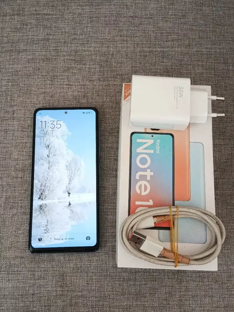 Xiaomi redmi note 10 pro ram 6+5gb / internal 128gb