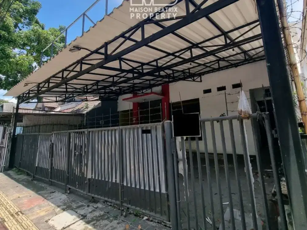 DIJUAL RUMAH LOKASI PINGGIR JALAN BOULEVARD COCOK UNTUK USAHA, DI KENCANA LOKA BSD