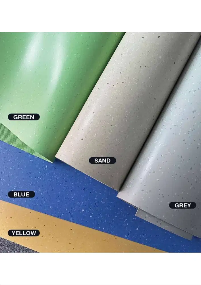 Romansa Vinyl Roll Anti Bakteri 2mm Homogeneous Lantai Rumah Sakit