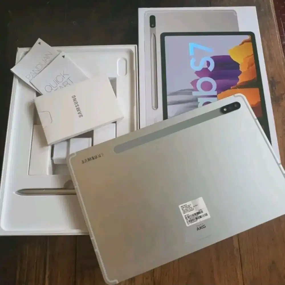 Samsung Tab S7 + Keyboard-Stylus 4G SIM SEIN Like New Galaxy Tab S7