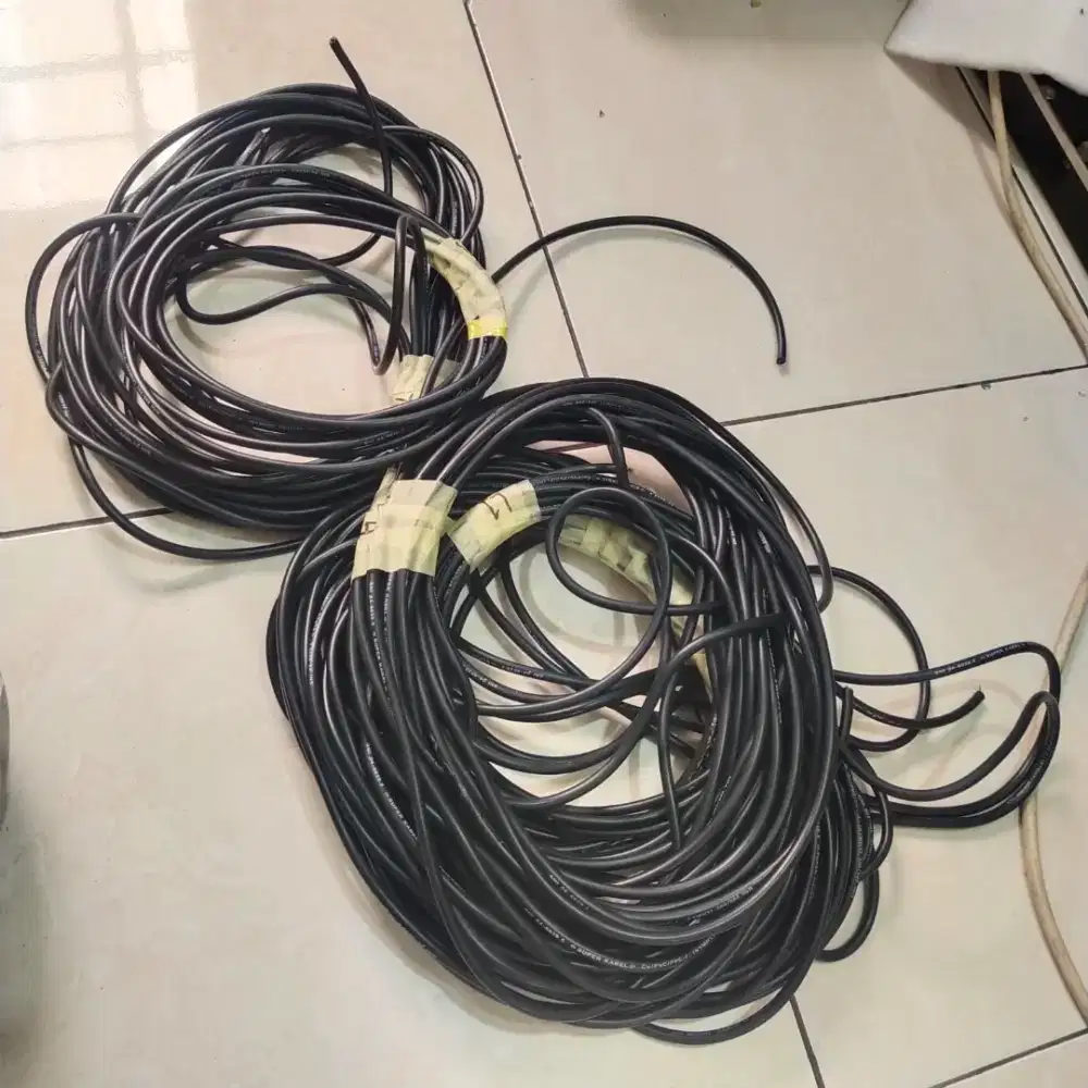 SILAHKAN NEGO Kabel LISTRIK SISAH PROJEK , detail di deskripsi