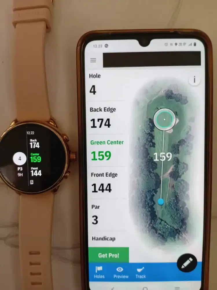 Fossil wellness smartwatch gen 6 gold