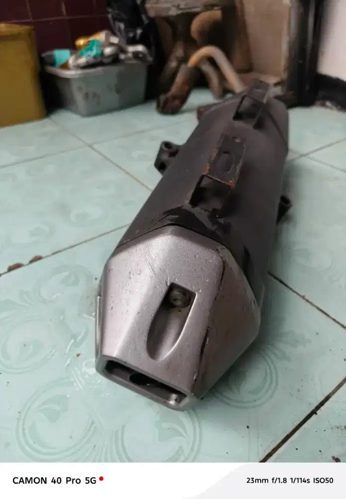 Knalpot standar vario 125 new