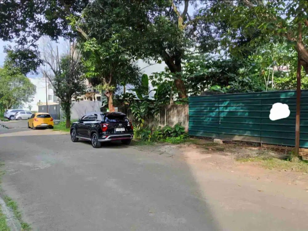 Murah termurah harga Ambyar kavling badan 250m² hadap utara di Anggrek loka