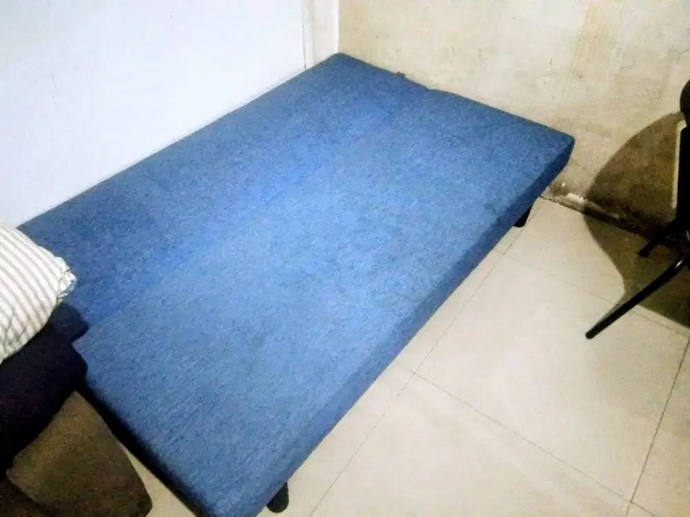 DIJUAL Sofa Lipat (Bonus Sarung Sofa) NO MINUS!