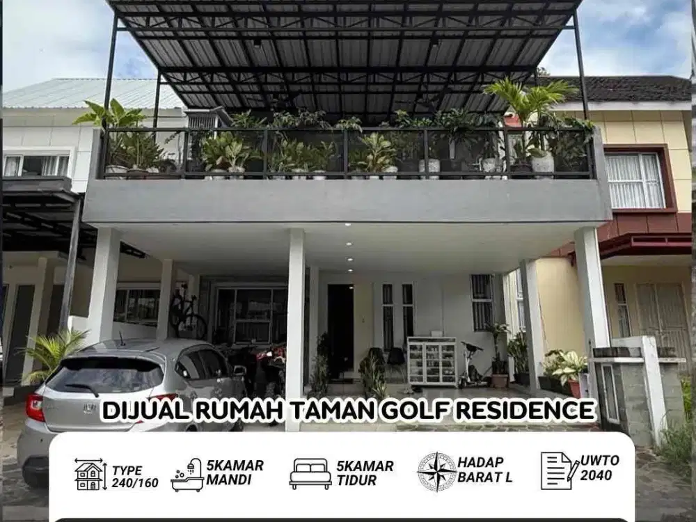 Dijual Rumah Taman Golf Residence Sukajadi