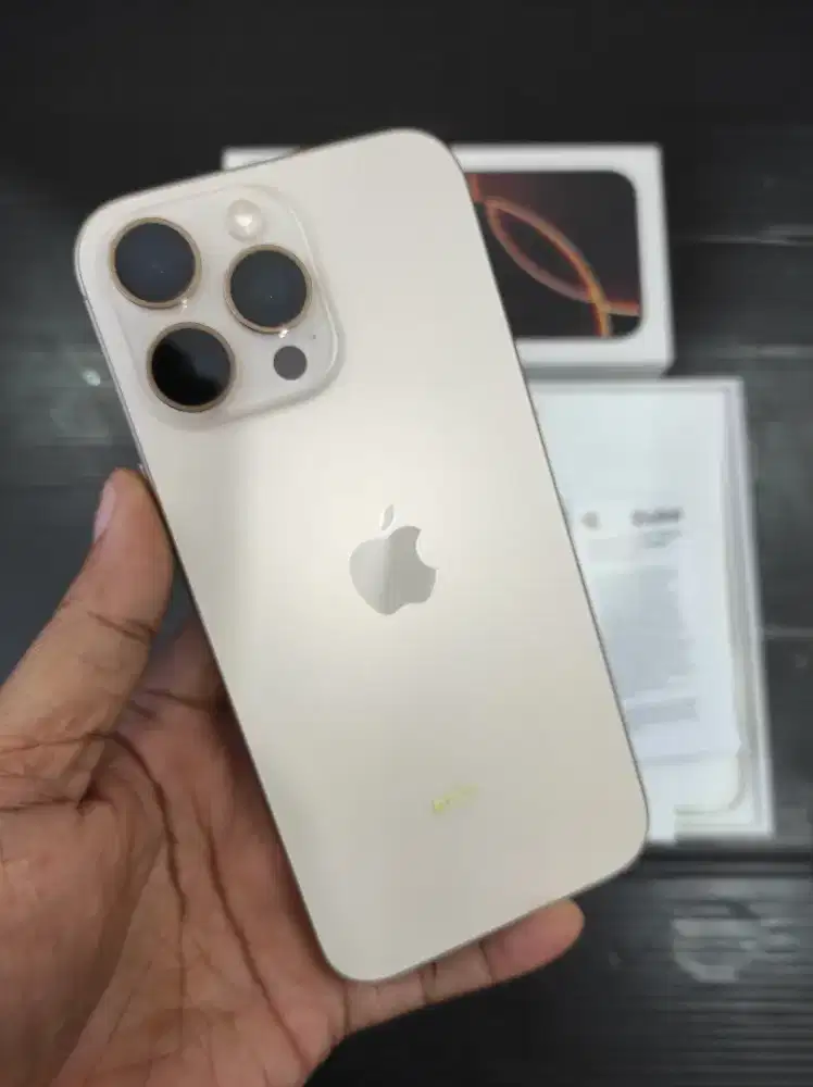 Iphone 16promax 256 
Garansi Resmi
Mulus 99%
Bh 100%
Fullset original