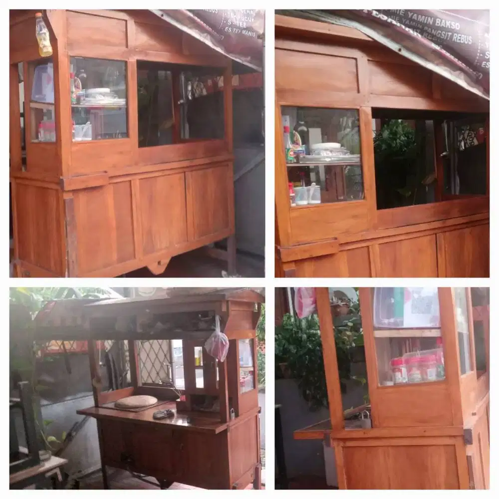 Jual Gerobak Mie Ayam, Kondisi Second (Bekas) Pemakaian 1 tahun (NEGO)