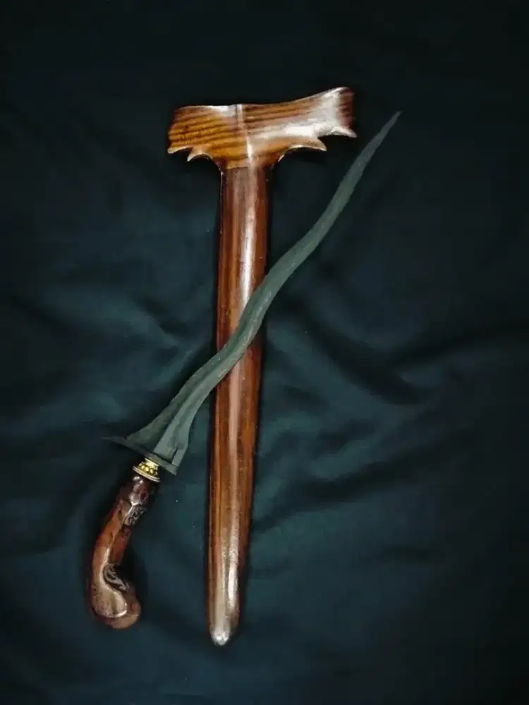 Keris Sepuh Pulanggeni Luk 5 Tangguh Majapahit Original Kuno