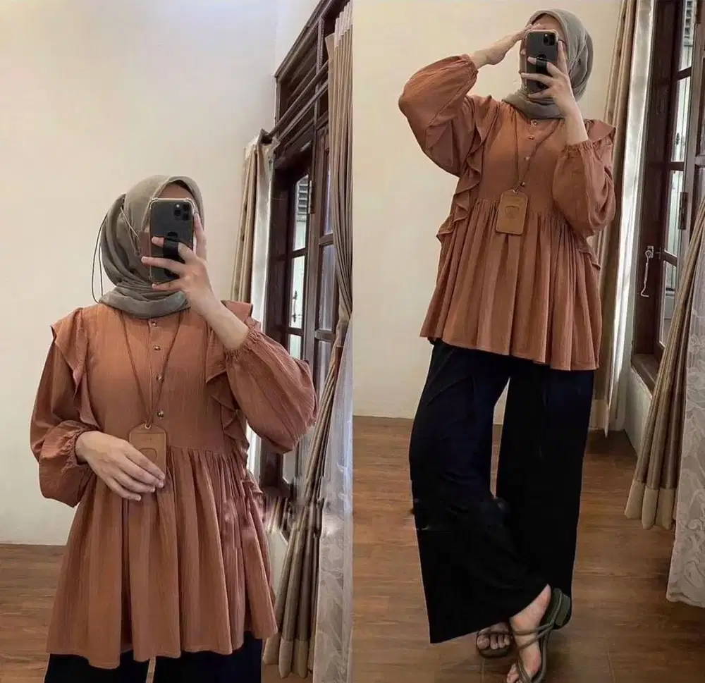 Baju blouse wanita kekinian