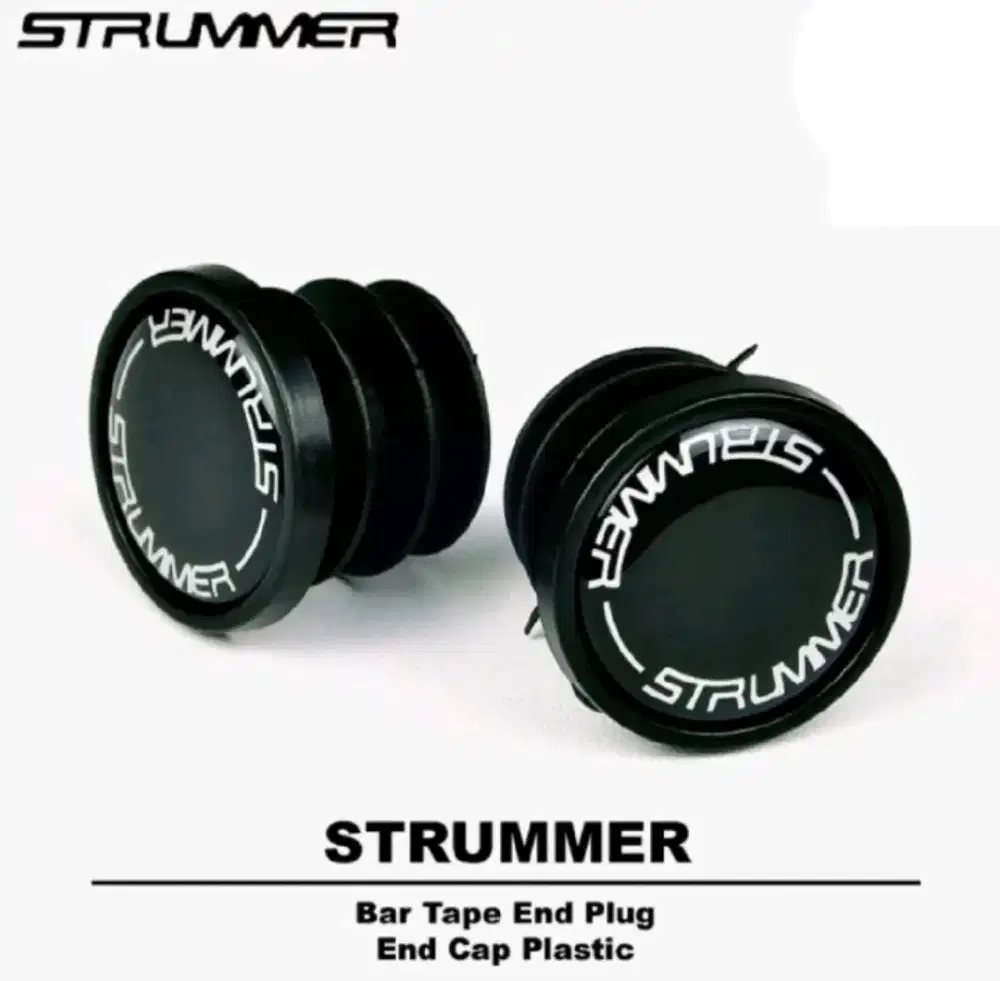 Tutup Ujung Stang Sepeda / Bar End Cap Plugs Strummer