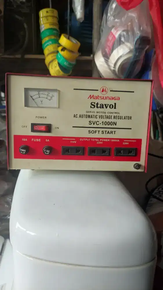 STABILIZER LISTRIK MATSUNAGA STAVOL SVC-1000N