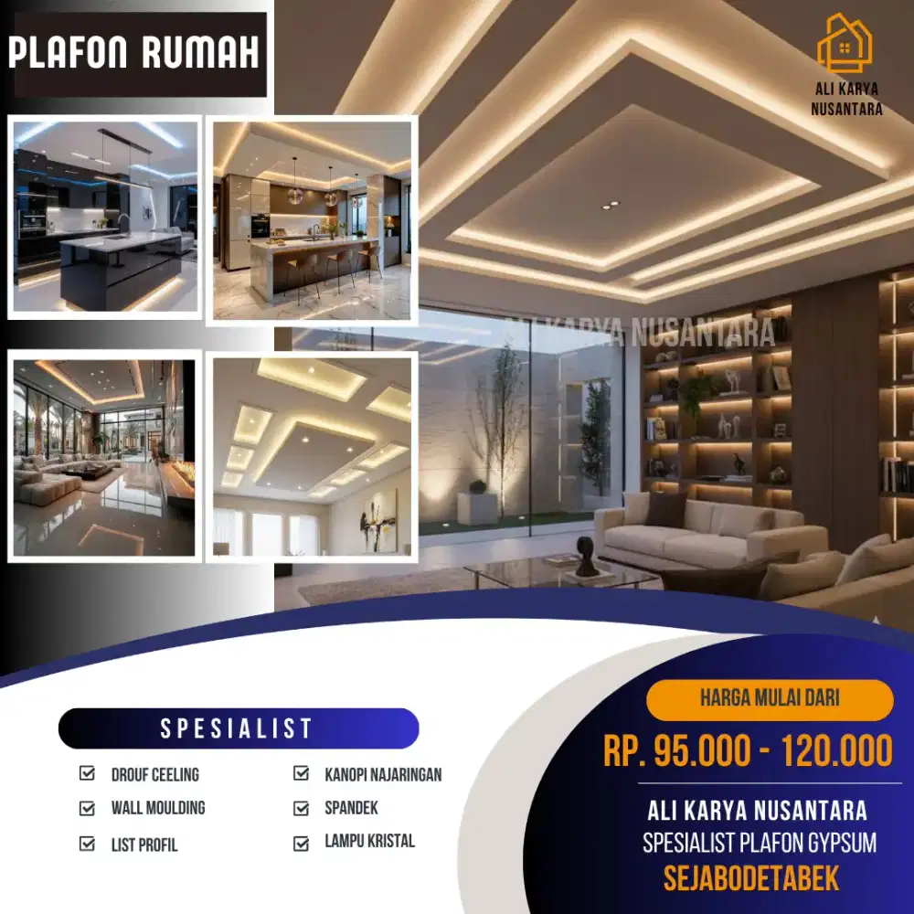 Upgrade Tampilan Rumah dengan Plafon PVC Mewah dan Tahan Lama
