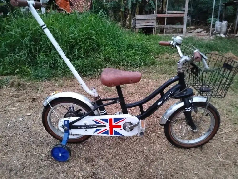 Jual sepeda London taxi ukuran 14 in usia 345 thn