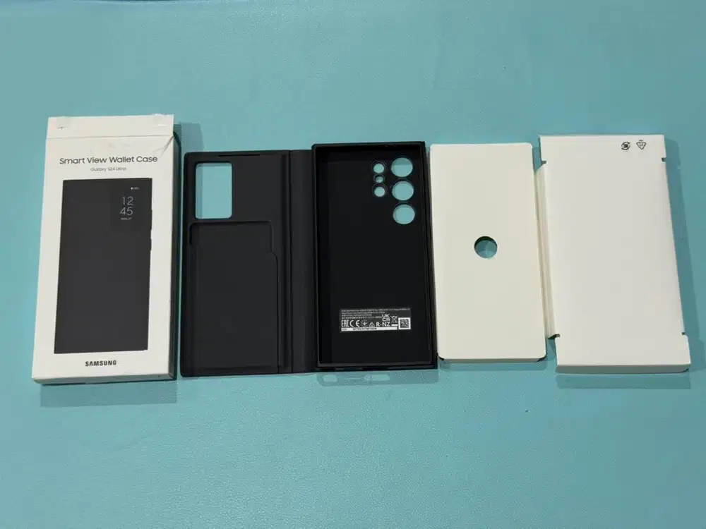 Casing Samsung Smart View Wallet Case S24 ultra