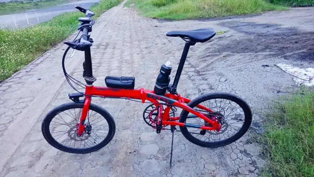 Jual sepeda lipat United Cora 9 speed