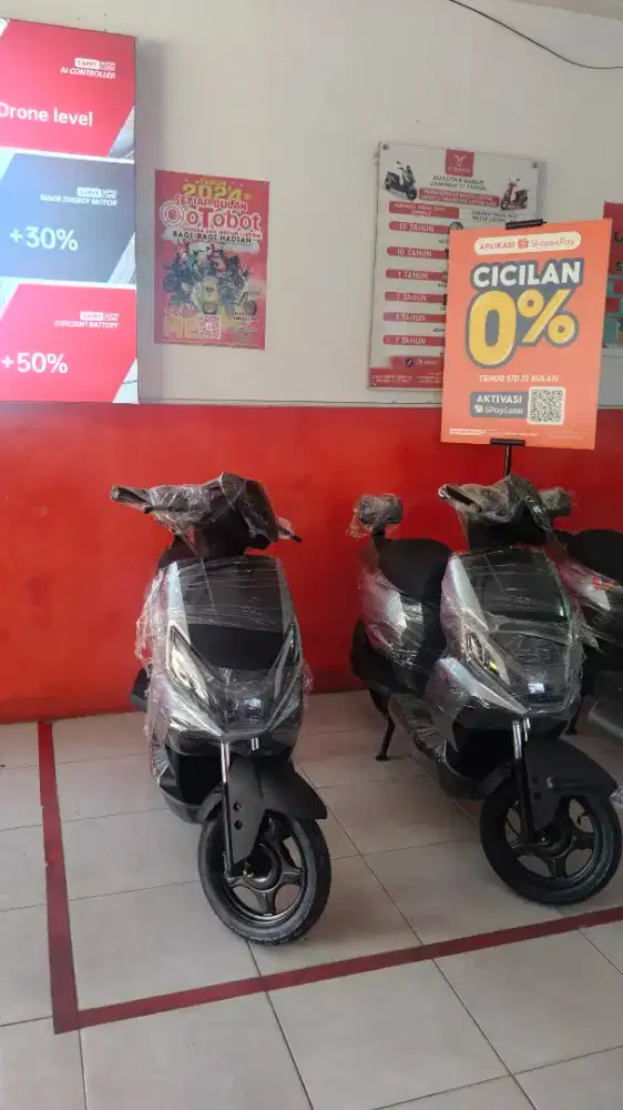 Sepeda Listrik U-winfly D66A Silver