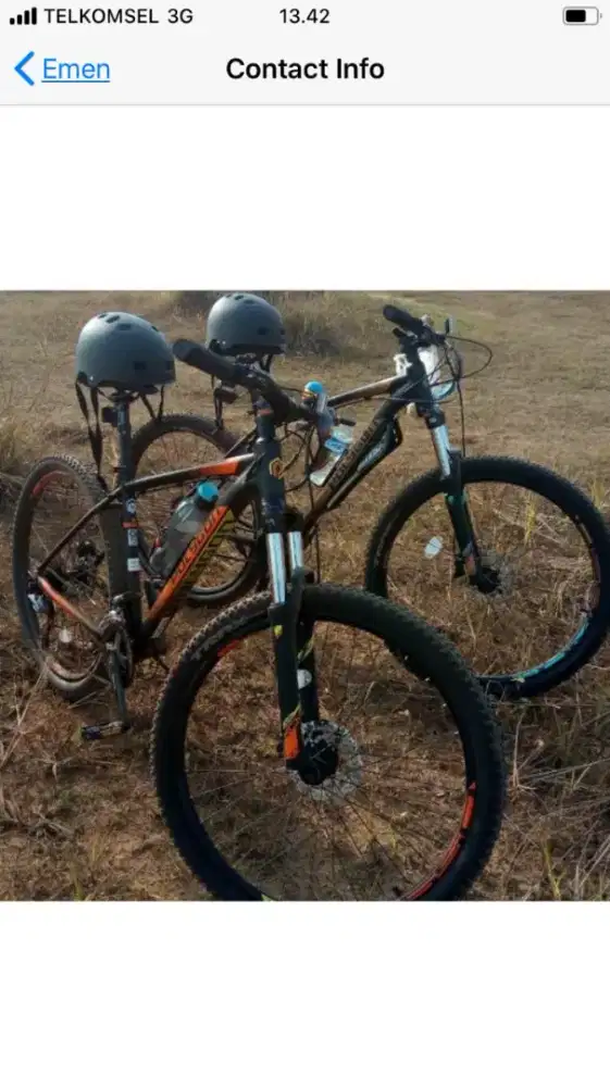 SEPEDA GUNUNG MTB orange