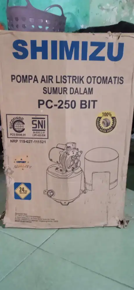Mesin air dalam siapakai