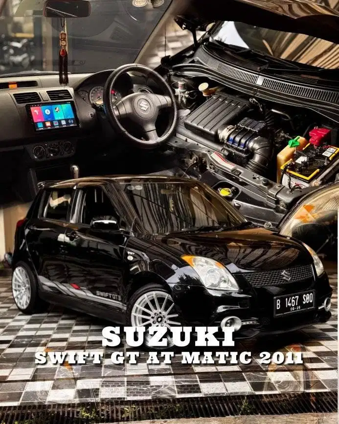 Suzuki Swift GT 3 AT Matic 2011 Model 2012 Siap Pakai