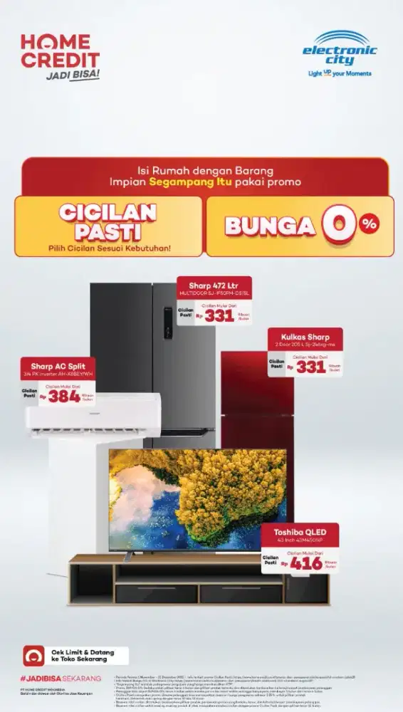 Mesin Cuci Aqua Kredit Menggunakan Home Credit