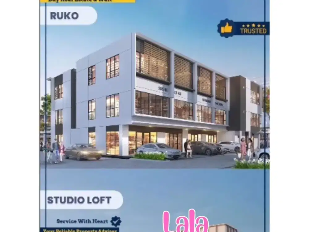 Ruko viral Samping SOHO PARAMOUNT LAND Sebrang BETHSAIDA Hospital MAXI