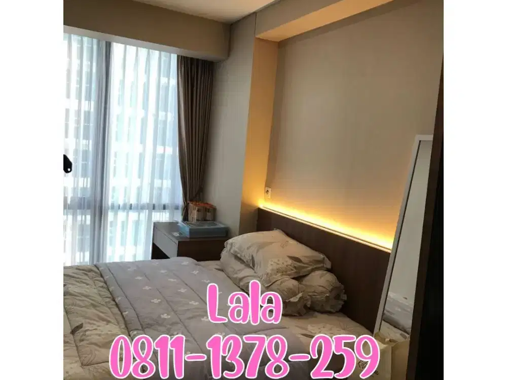 YUKATA APARTEMENT Type Mokuzai 2 Bedrooms Full Furnished Mewah Cakep